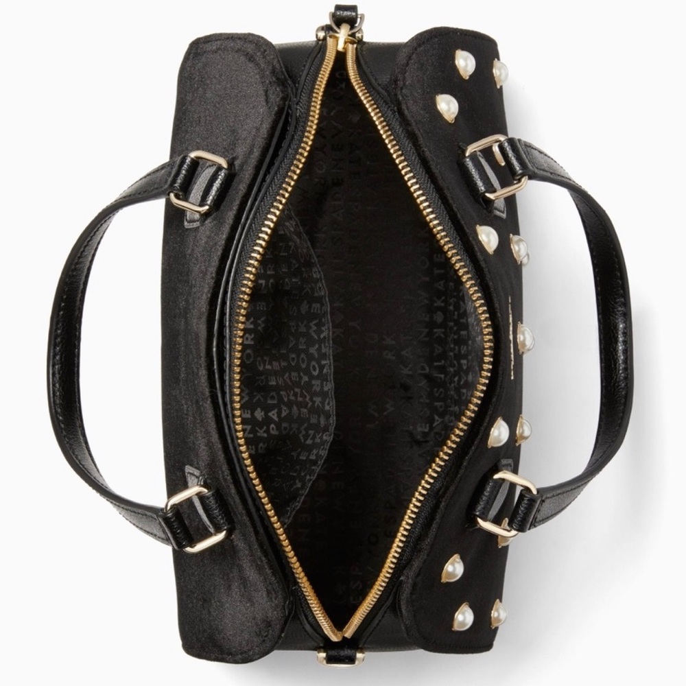 Kate Spade | Laurel Way Velvet Pearl Mini Reiley - Picture 3 of 5
